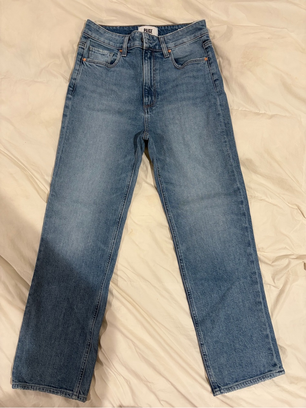 PAIGE Stevie Ankle in Heroes - Straight Leg Jeans - Size 26